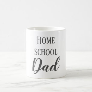 Grått- och vithemmet skolar pappan kaffemugg