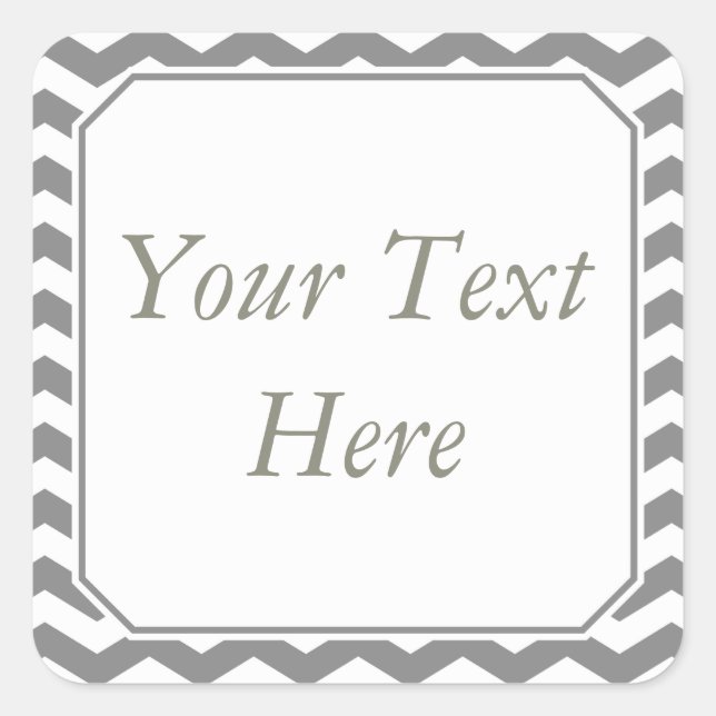 Grått- och vitmärken eller etiketter med Anpassnin (Framsida)