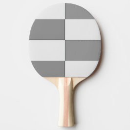 GRÅTT och vitt schackbräde Pingisracket