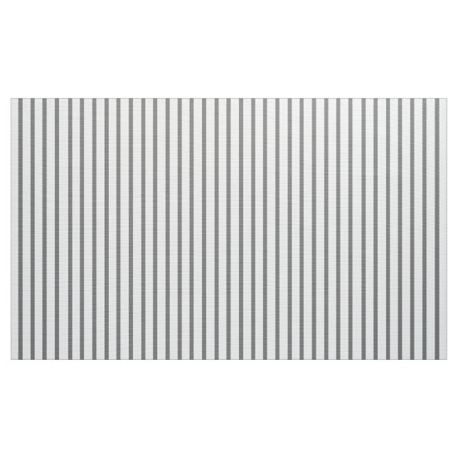 Grått- och White Stripe Fabric by the Yard Tyg (Yard)