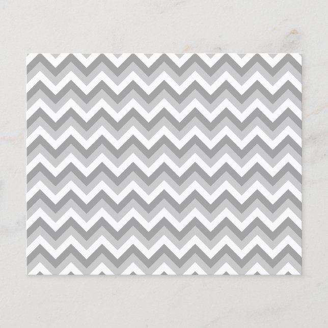 Grått och White Zigzag Mönster. (Framsida)