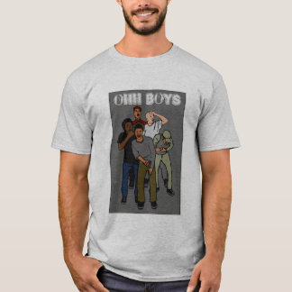 grått OHH BOYS i färg T Shirt