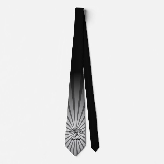 Grått örn med två huvuden Tie Slips (Framsida)