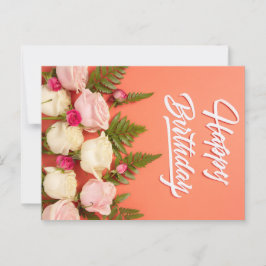 GRATT PÅ FÖDELSEDAGEN VYKORT