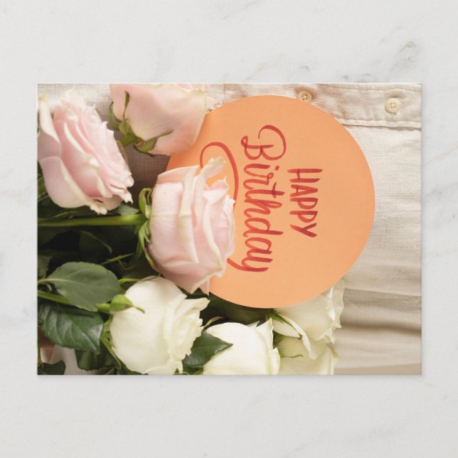 GRATT PÅ FÖDELSEDAGEN VYKORT (Framsida)