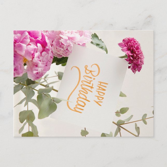 GRATT PÅ FÖDELSEDAGEN VYKORT (Framsida)