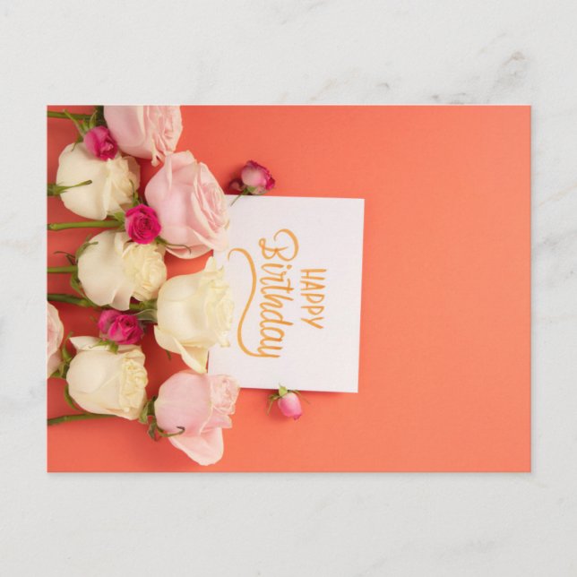 GRATT PÅ FÖDELSEDAGEN VYKORT (Framsida)