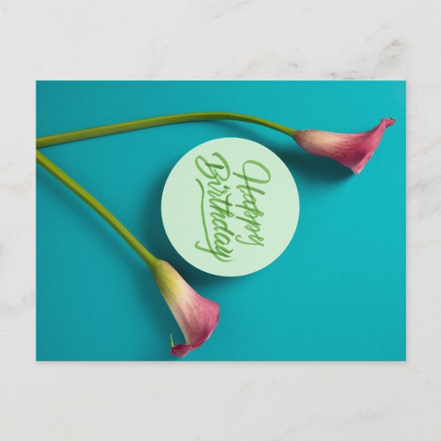 GRATT PÅ FÖDELSEDAGEN VYKORT (Framsida)