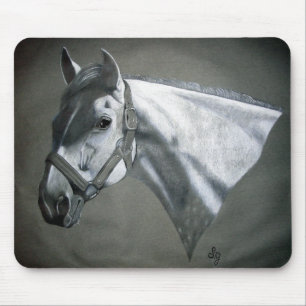 Grått på Grått Equine Art Musmatta