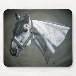 Grått på Grått Equine Art Musmatta