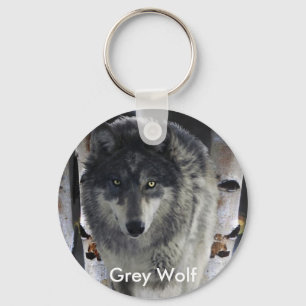 GRÅTT PACK VARG Collection Nyckelring