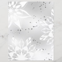 Grått pastel mandala