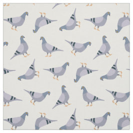Grått Pigeons Tyg