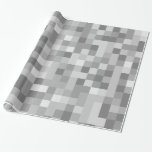 Grått-pixlar Presentpapper<br><div class="desc">Perfekt för tillfällen som jul och födelsedagar.</div>