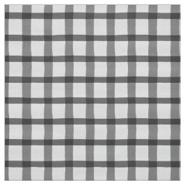 Grått-Plaid Buffalo Check Tyg