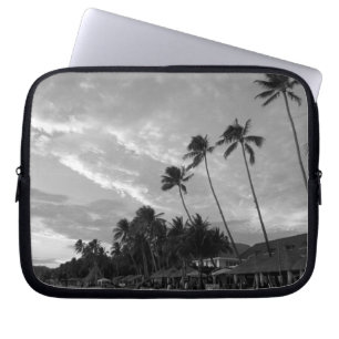 grått plommon laptop sleeve