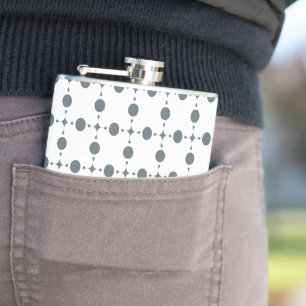 Grått Polka dots, Polka Dot Mönster, Punkter, pric Fickplunta