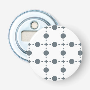 Grått Polka dots, Polka Dot Mönster, Punkter, pric Flasköppnare