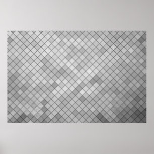 Grått-polygonillustration, som består av tria poster