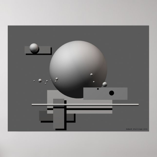 Grått Poster (Framsidan)