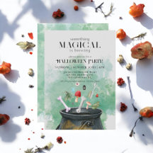 Grått Potions & Spådomars Witches Cauldron Hallowe