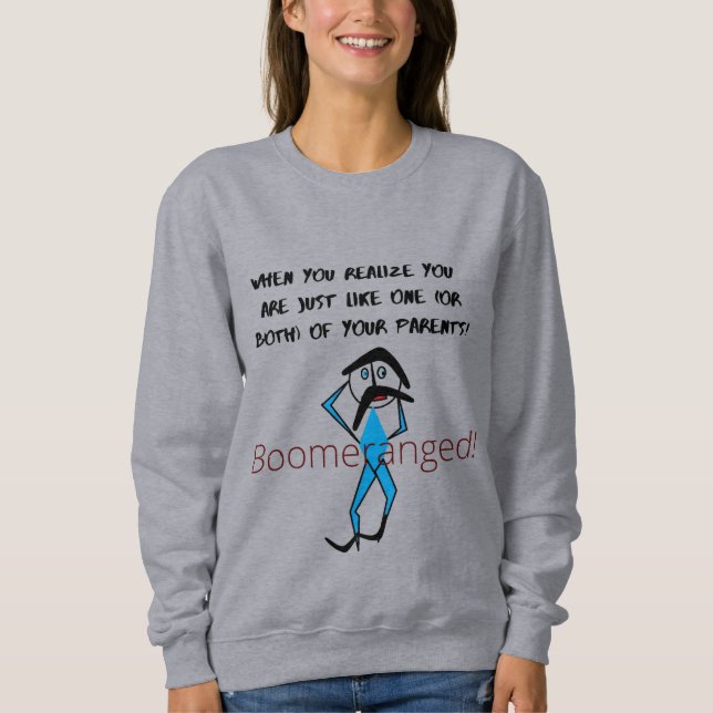 Grått, precis som dina föräldrar. t shirt (Framsida)