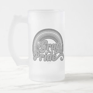 Grått-Pride (pensionerad seger) Frostat Ölglas