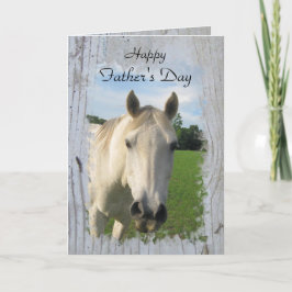 Grått Quarter Horse on Whitewzed Board Kort