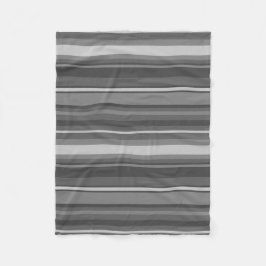 Grått rand fleecefilt