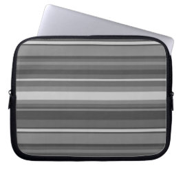 Grått rand laptop sleeve