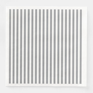 Grått-Rand med litet Lodrät Pappersservett