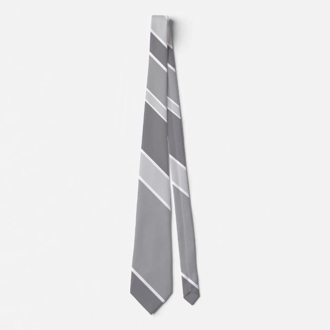 Grått rand slips (Framsida)