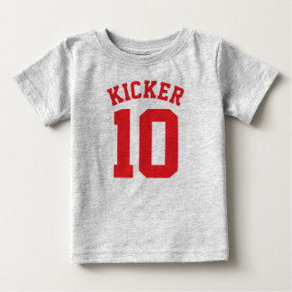 Grått & Red Baby | Idrottsdesign T-shirt
