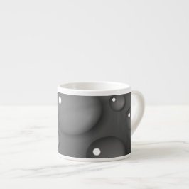 Grått Regndroppbakgrund Espressomugg