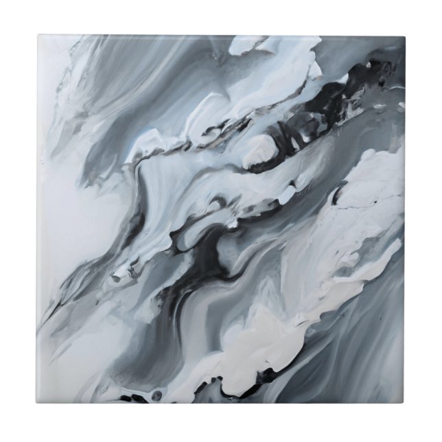 Grått Relief Marble Stones Ceramic Tile Kakelplatta (Framsidan)