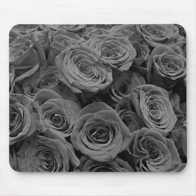 Grått-ro, blommigt--foto, grått musmatta (Framsidan)