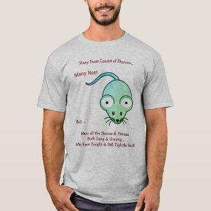 Grått - Roligt Snyggt - Heros Heroines T Shirt