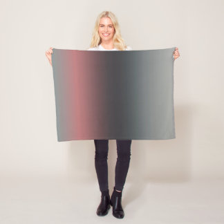 Grått, rosa, svart gradient, Ombre. Fleecefilt