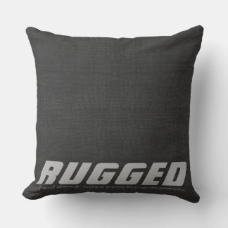 Grått RUGGED-tuffen bestäms huvudsakligen Kudde