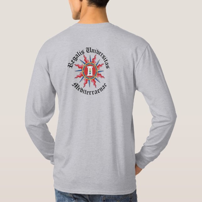 Grått RUM-skjorta T Shirt (Baksida)