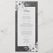 Grått-rustik. Blommigt bröllop