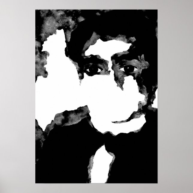 grått rymd. poster (Framsidan)