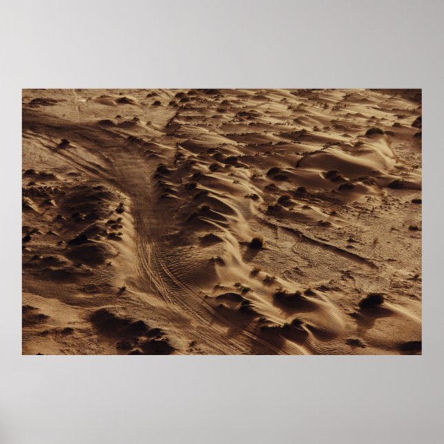 GRÅTT SAND POSTER (Framsidan)