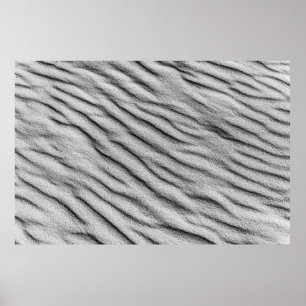Grått sand poster