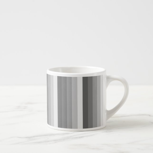 Grått Shadow rand Espressomugg (Höger)