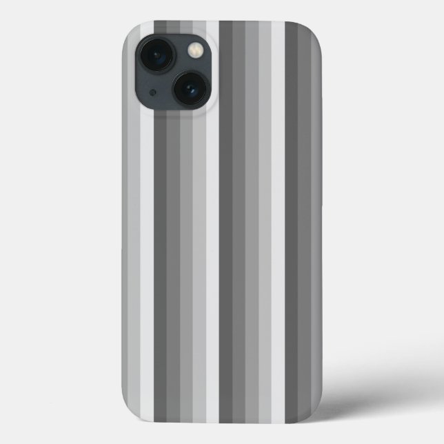 Grått Shadow rand Fodral-Mate iphone case (Baksida)