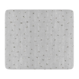 Grått Silver Konfetti