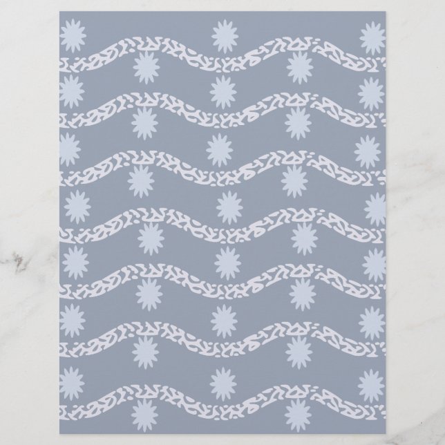 Grått skrapbokspapper (Framsida)