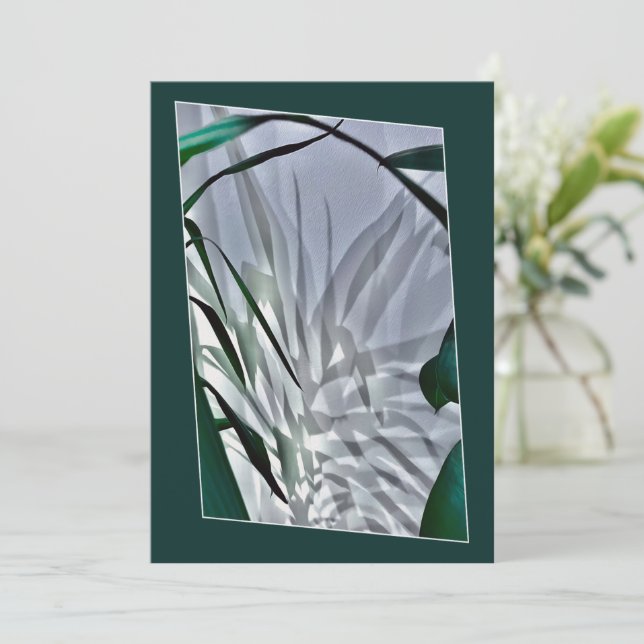 Grått-skuggor Inbjudningar (Stående Fram)