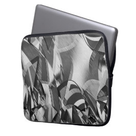 Grått slår över svart bild med droppe laptop fodral